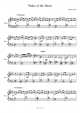 Waltz of the Heart - Piano Sheet