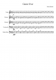 Game Over selection - Piano Sheet