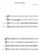 Winter Holiday - Piano Sheet
