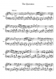 The Question - Piano Sheet