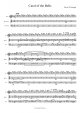 Carol of the Bells (edited) - Piano Sheet