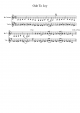 Ode To Joy - Piano Sheet