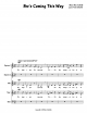 She's Coming This Way - Piano Sheet