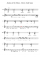 Jealous of the Moon - Piano Sheet