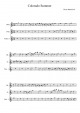 Colorado Summer  - Piano Sheet