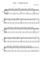 Falling Slowly - Piano Sheet