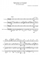 Salvation is Created - Piano Sheet