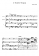 A Beautiful Tragedy  - Piano Sheet