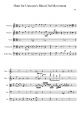 Hunt For Unicorn's Blood--3rd Movement  - Piano Sheet