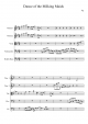 Dance of the Milking Maids  - Piano Sheet
