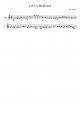 Let Us Be Heard - Piano Sheet