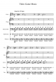Video Game Music - Piano Sheet