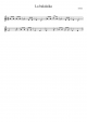La balalaika - Piano Sheet