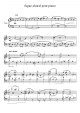 fugue-choral pour piano o malhao malhao - Piano Sheet