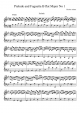 Prelude and Fuguetta B flat Major No 1 - Piano Sheet