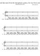 An asteroid that came... - Piano Sheet