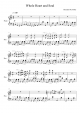 Whole Heart and Soul - Piano Sheet