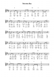 Moreton Bay - Piano Sheet