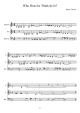 Who Does he Think he Is - Piano Sheet