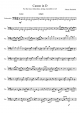 Canon in D 2nd cello - Piano Sheet