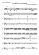 Eine Kleine Nachtmusik Violin 3 (Simplified) - Piano Sheet