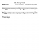 Thy Strong Word - Bass Recorder 60 bpm - Piano Sheet