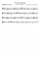 Thy Strong Word - Tenor Solo Recorder 60 bpm - Piano Sheet