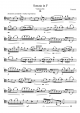 Tessarini Sonata in F 3. Satz Violoncello - Piano Sheet