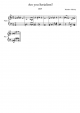 Are you Serialism - Piano Sheet