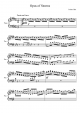 Opus of Hurricanes - Piano Sheet