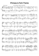 Phineas and ferb theme – Bowling for Soup - Piano Sheet