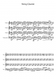 3 Violins, 1 Cello - Piano Sheet