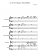 The Devil's Bargain Theme Music - Piano Sheet