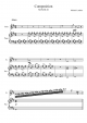 Music Class - Piano Sheet