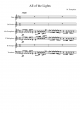 All of the Lights - Piano Sheet