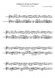 Johnny's Gone to France - Piano Sheet