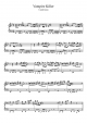 Vampire Killer (Castlevania) - Piano Sheet