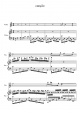 canção - Piano Sheet