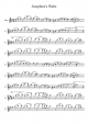 Josephine Waltz - Piano Sheet
