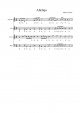 Alleluia - Cantico dell'Agnello - Piano Sheet
