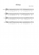 Alleluja - Piano Sheet