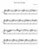 How Do you find-edit - Piano Sheet