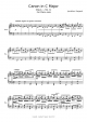 7 Canons in C Major, No. 3 - Piano Sheet