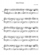 Ideal Dream - Piano Sheet
