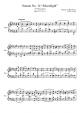 Sonata No. 14 “Moonlight” 2nd Movement - Piano Sheet