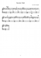 Secrets Told - Piano Sheet