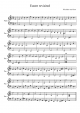 Easter revisited - Piano Sheet