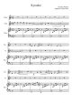 Brothers / Kyoudai / Bratja - Piano Sheet