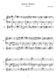 Jason's Theme - Piano Sheet