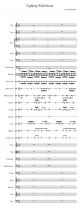 Fighting With Honor - Piano Sheet